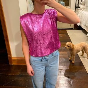 Dee Dee Sequin Top